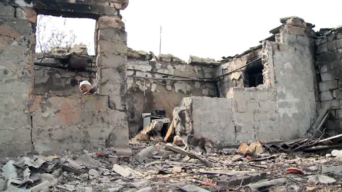 ‘I wouldn't wish it on my worst enemy’: E. Ukraine village in ruins after fierce shelling
