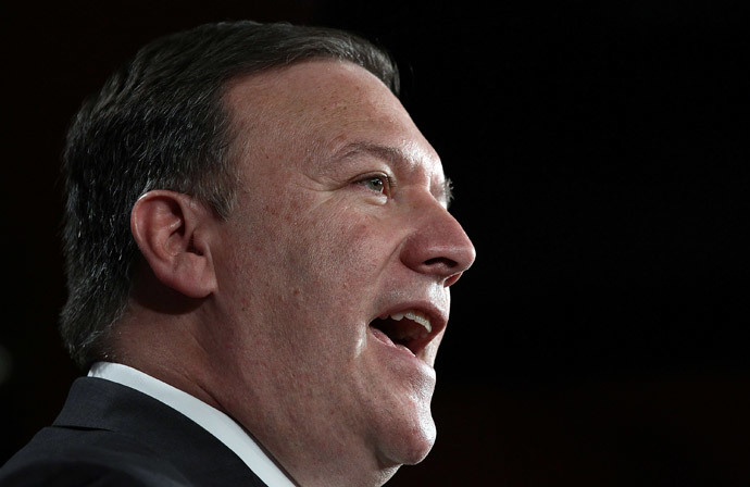 U.S. Rep. Mike Pompeo (Win McNamee / Getty Images / AFP)
