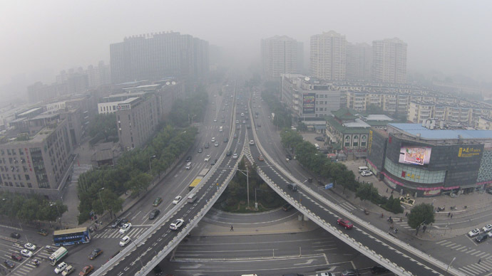 Heavy air pollution blankets northern China, reaches 'hazardous' levels