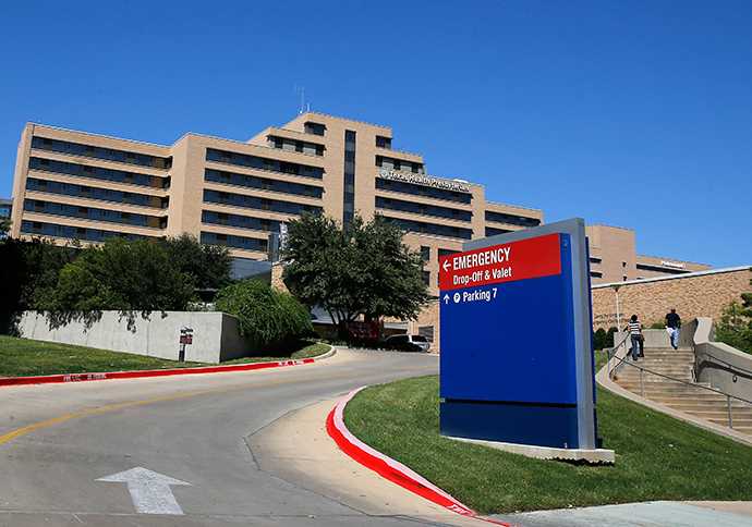 A general view of the Texas Health Presbyterian Hospital in seen in Dallas, Texas (Reuters / Jim Young)