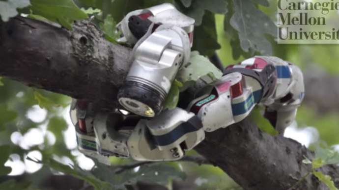 Robot snake mimics sidewinder motion, conquers sandy slopes (VIDEO)