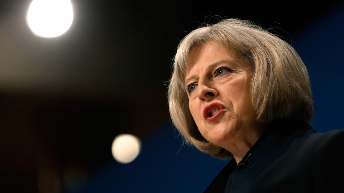 Britain's Home Secretary, Theresa May.(Reuters / Luke MacGregor )