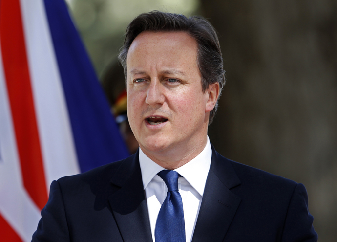 British Prime Minister David Cameron. (Reuters/Omar Sobhani)