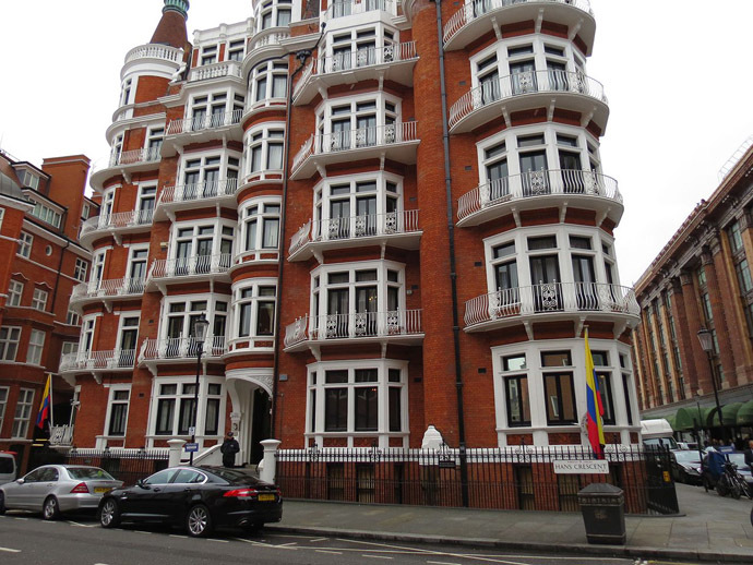 Embassy of Ecuador in London. (Image from wikipedia.org)