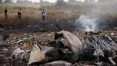 Shocking amateur footage shows MH17 crash aftermath (VIDEO)