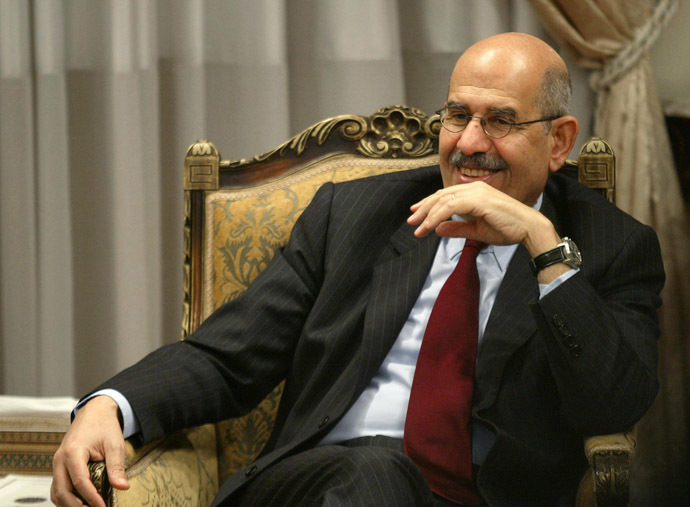 The head of the United Nations' atomic energy watchdog (IAEA) Mohamed ElBaradei (AFP Photo)