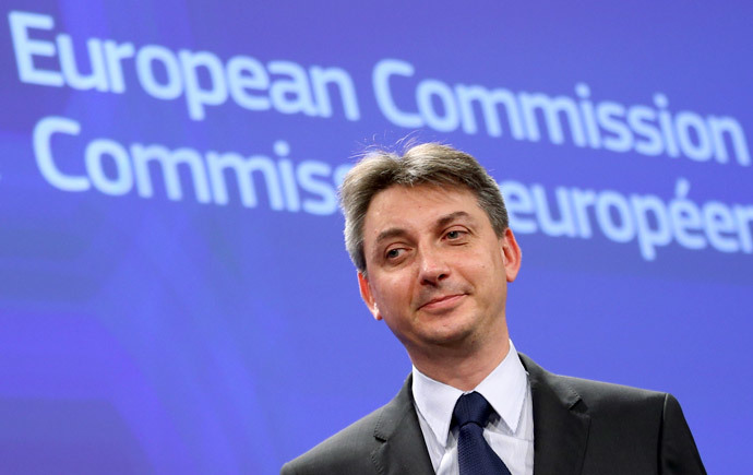 European Budget Commissioner, Jacek Dominik. (Reuters / Francois Lenoir)