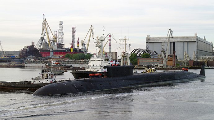 The strategic nuclear submarine K-535 "Yuri Dolgoruky" (RIA Novosti)