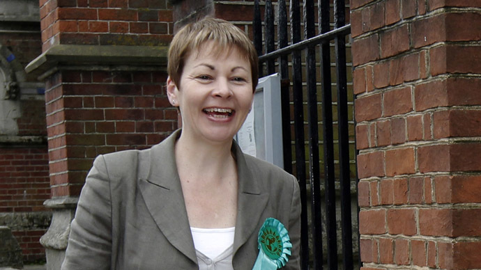 The Green Partyâs MP for Brighton Pavilion, Caroline Lucas. (Reuters/Luke MacGregor)