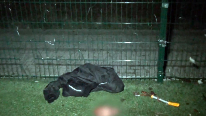 Screenshot from RT video