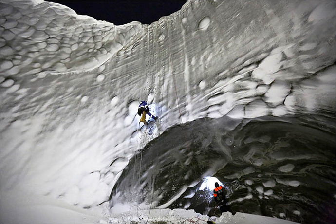 Image from siberiantimes.com by Vladimir Pushkarev / Russian Centre of Arctic Exploration