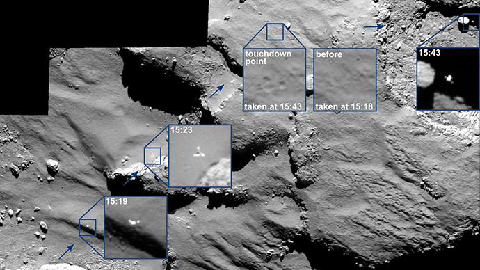 Philae lander ‘sniffed’ organic molecules on comet before hibernation