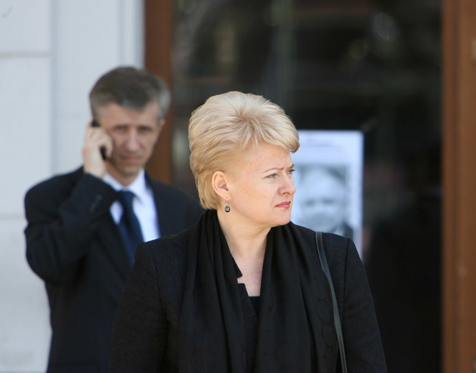 President Dalia GrybauskaitÄ (RIA Novosti / Igor Zarembo)
