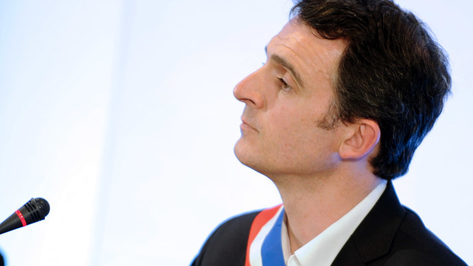 Mayor of Grenoble Eric Piolle.(AFP Photo / Jean Pierre Clatot)