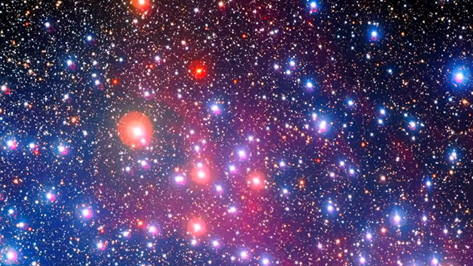 Spectacular ‘Wishing Well’ star cluster displayed on video