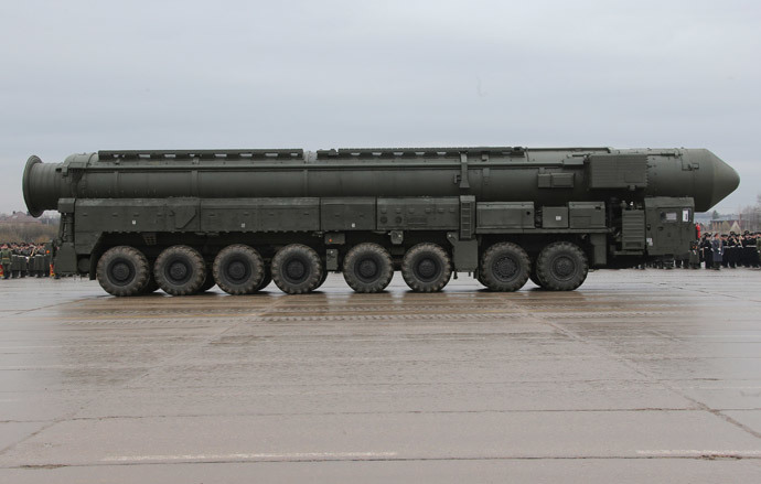 A Topol-M ballistic missile (RIA Novosti / Vitaliy Belousov) 