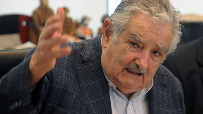 Uruguayan President Jose Mujica (AFP Photo / Miguel Rojo)