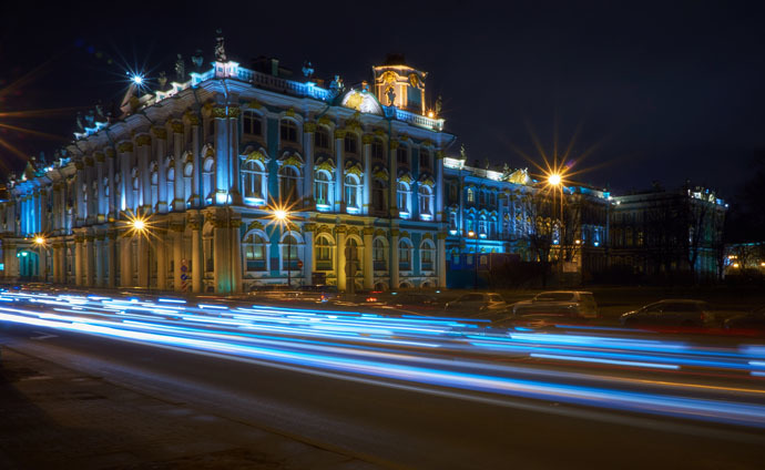 The Winter Palace, one of the buildings of the State Hermitage Museum. (RIA Novosti/Alexei Danichev)