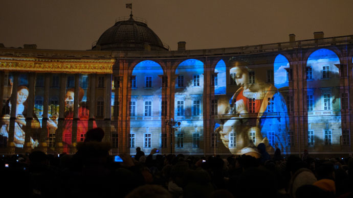 250 years of splendor: Dazzling 3D show kicks off Hermitage celebrations