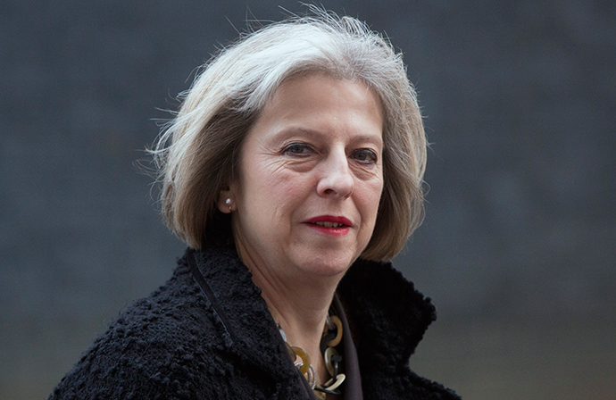 Britain's Home Secretary Theresa May (Reuters / Neil Hall)