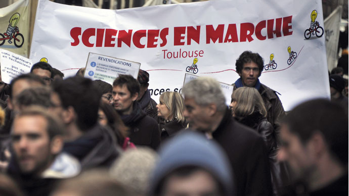 Low education budgets, universities ‘in ruins’ see thousands protest in France