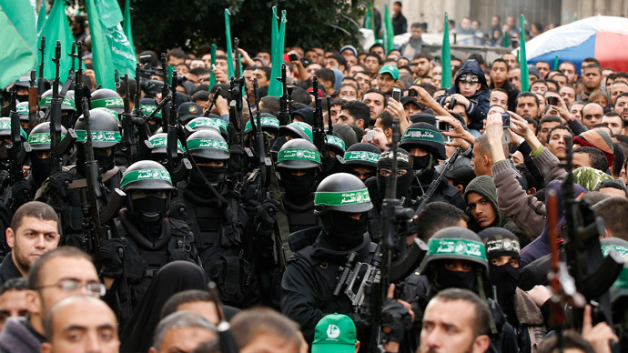 At its 27th birthday parade, Hamas vows to destroy Israel