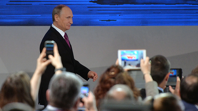 Putin's 2014 Q&A marathon
