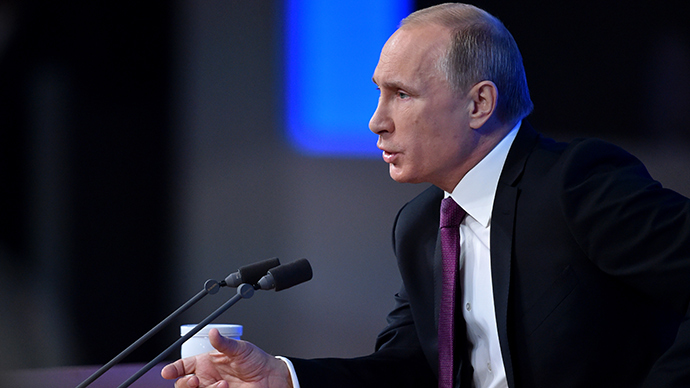 Western nations want to chain 'the Russian bear' - Putin