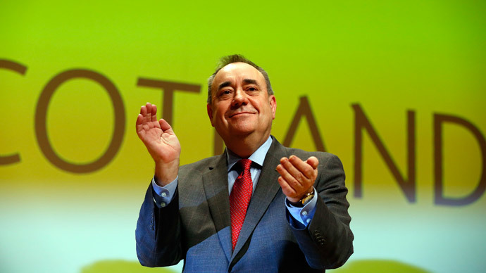 Rising SNP could back a minority Labour government in 2015 – Salmond