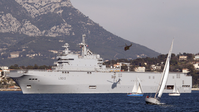 France shows its weakness by scrapping Mistral deal - Rogozin