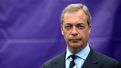 Farage sobers up? UKIP leader ditches booze for January