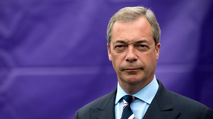 UKIP’s Nigel Farage voted ‘Briton of the Year’