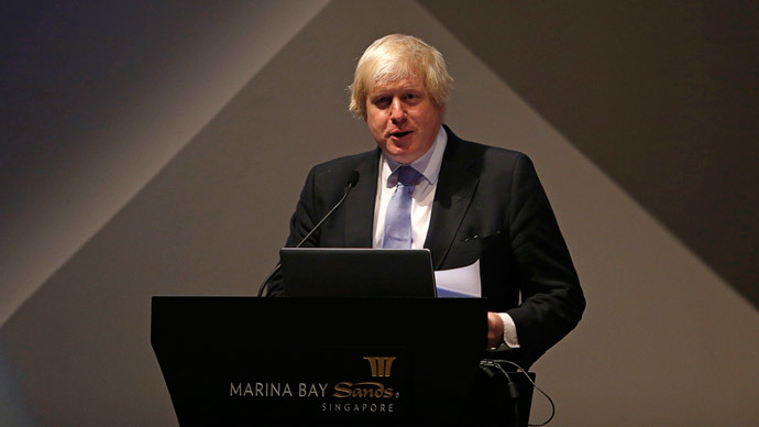 Mayor of London, Boris Johnson.(Reuters / Edgar Su)