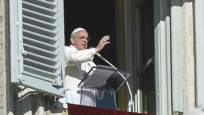 Pope Francis condemns human trafficking, slavery in NY address