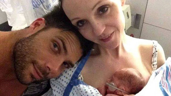British couple stranded in NYC with £130,000 medical bill, son born prematurely
