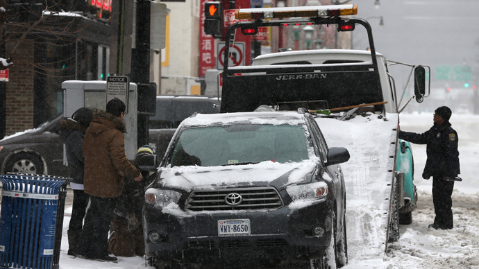 Snow squalls cause massive car pileup in New Hampshire (PHOTOS)