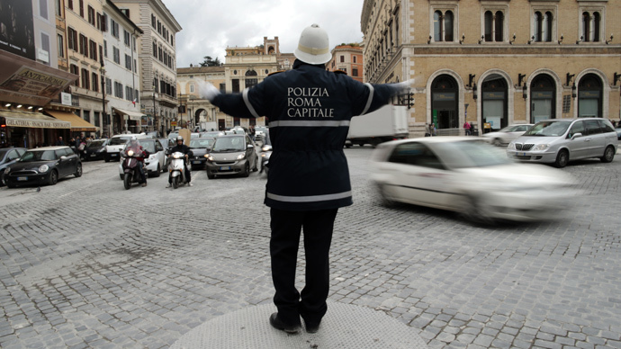 ​83% of Rome’s police call in sick on New Year Eve