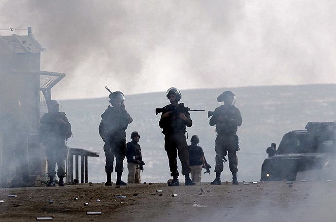 Israeli forces (AFP Photo/Abbas Momani)