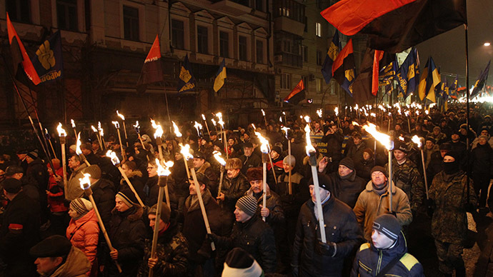‘Something wrong with Ukraine, EU’: Czech leader condemns ‘Nazi torchlight parade’