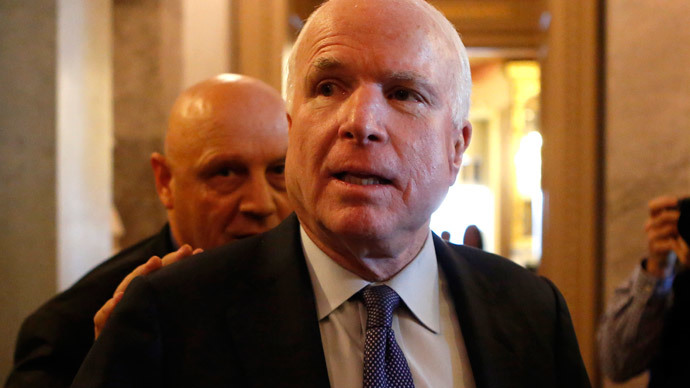 McCain & other top officials accused of illegally visiting Syria
