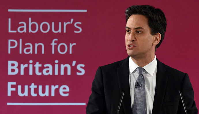 Leader of the opposition Labour Party Ed Miliband (AFP Photo/Paul Ellis)