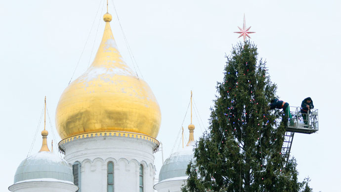 Orthodox Christians prepare to celebrate Xmas as bitter cold strikes Russia
