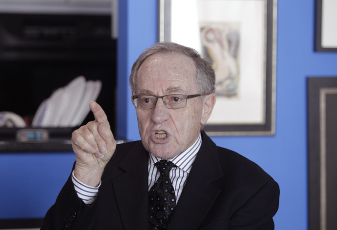 Attorney and law professor Alan Dershowitz (Reuters / Andrew Innerarity)