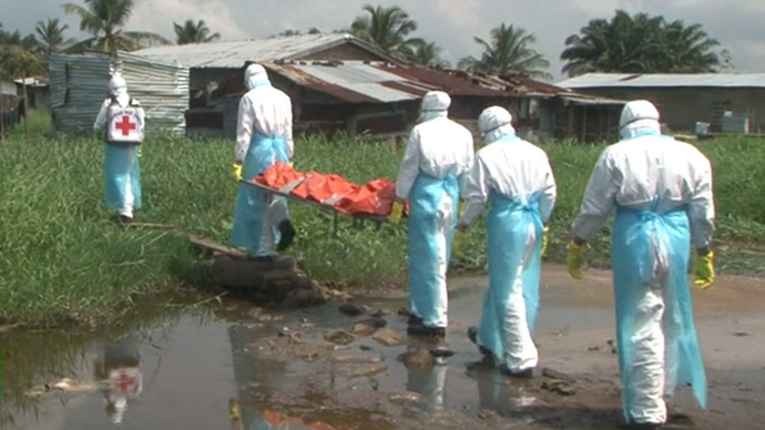 Still from RT documentary 'Ebola Warriors'
