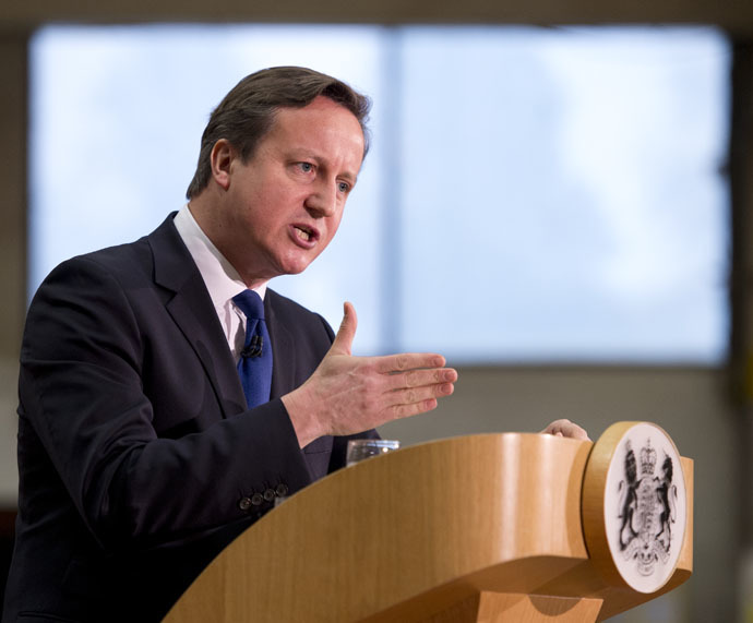 British Prime Minister David Cameron (AFP Photo/Oli Scarff)