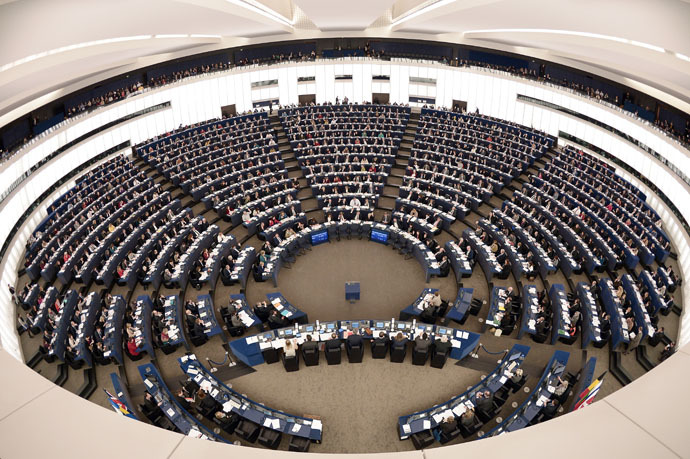 European Parliament in Strasbourg, eastern France (AFP Photo)
