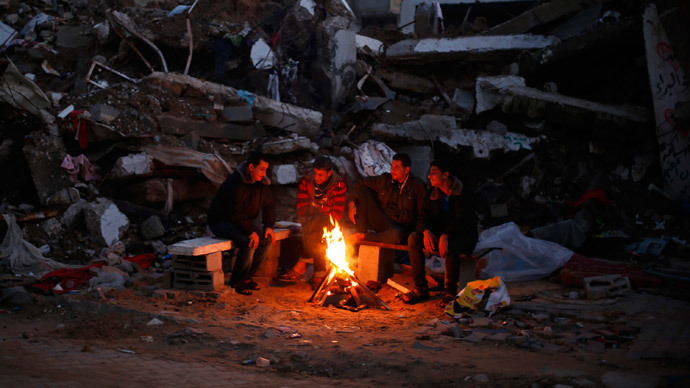 Gazans freeze amid rubble as post-war reconstruction stalls, int’l aid runs out