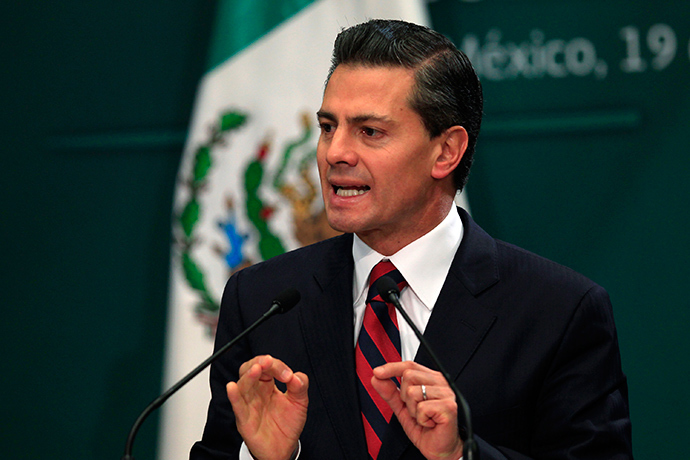 Mexico's President Enrique Pena Nieto (Reuters / Carlos Jasso)