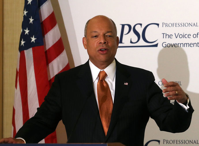 Homeland Security Secretary Jeh Johnson (Mark Wilson/Getty Images/AFP)