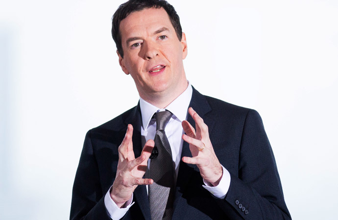British Chancellor of the Exchequer George Osborne (AFP Photo / Andrew Cowie)